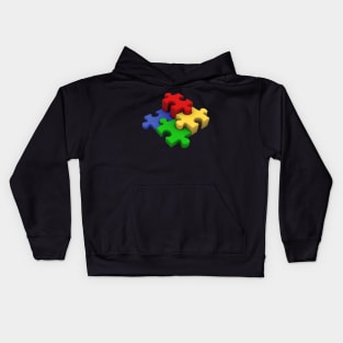 Color Puzzle Kids Hoodie